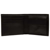 Lacoste Men's Black Fitzgerald Leather Wallet And Card Holder Set