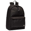 Lacoste Black Canvas Backpack