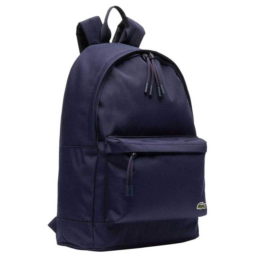 Lacoste Peacoat Canvas Backpack