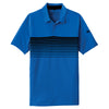 Nike Men's Game Royal/Black Dri-FIT Chest Stripe Polo