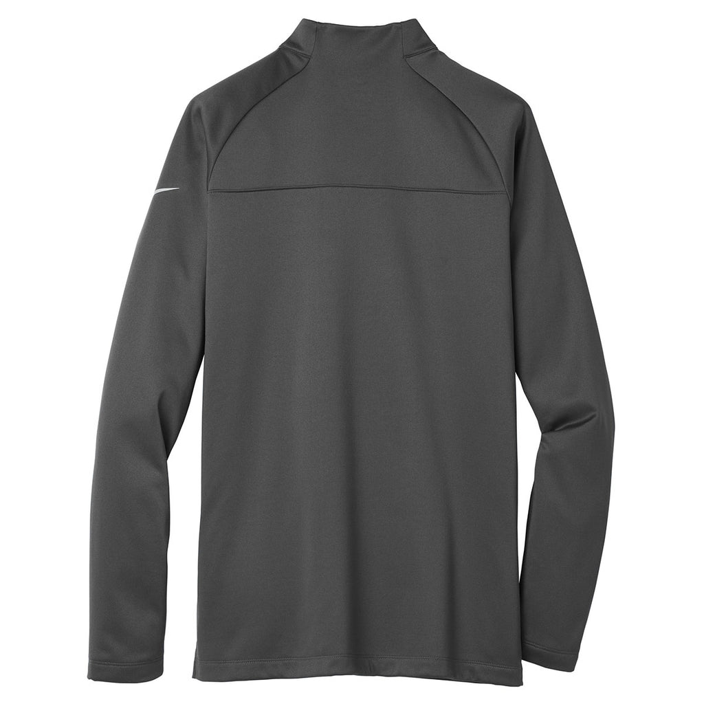 Nike Men's Anthracite/Anthracite Therma-FIT 1/2-Zip Fleece