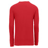 Nike Men's Gym Red Core Cotton Long Sleeve Tee