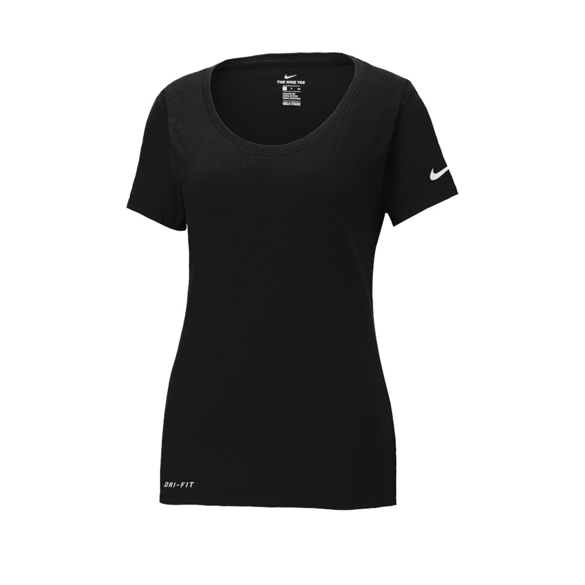 Womens black nike sales shirt