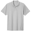 Nike Men's Wolf Grey Heather Dry Victory Textured Polo
