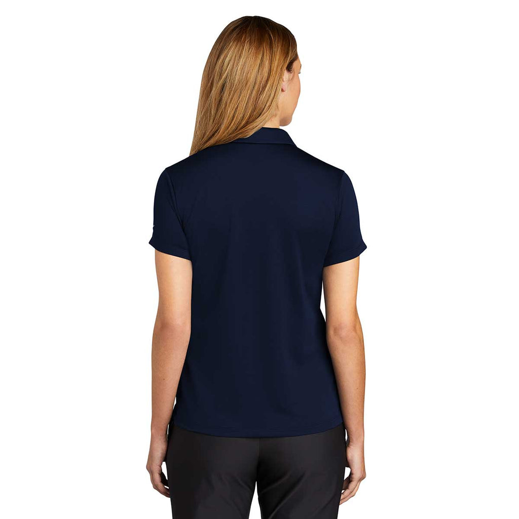 Nike Women's Midnight Navy Dry Essential Solid Polo