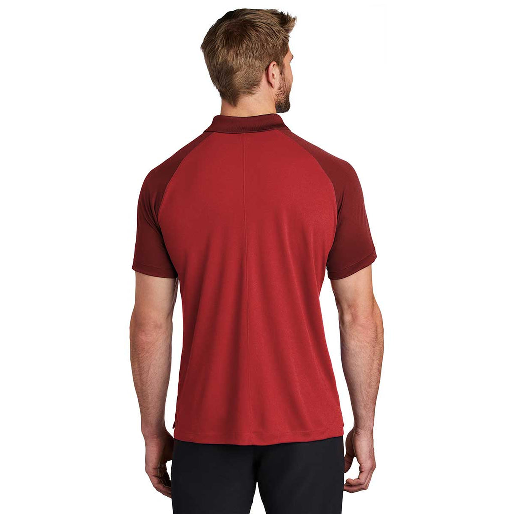 Nike Men's Gym Red/Team Red Dry Raglan Polo