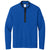 Nike Men's Gym Blue Textured 1/2 Zip Cover-UP