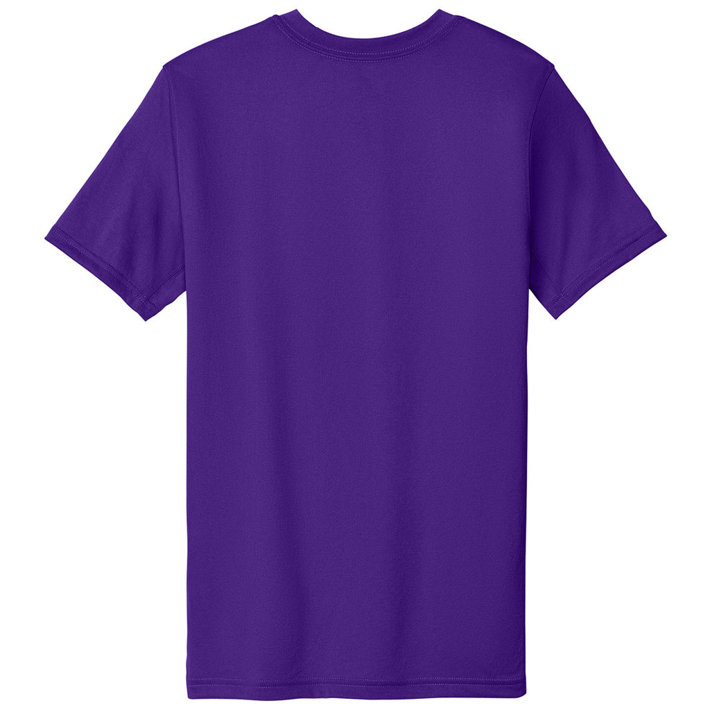Nike Men's Court Purple Swoosh Sleeve rLegend Tee