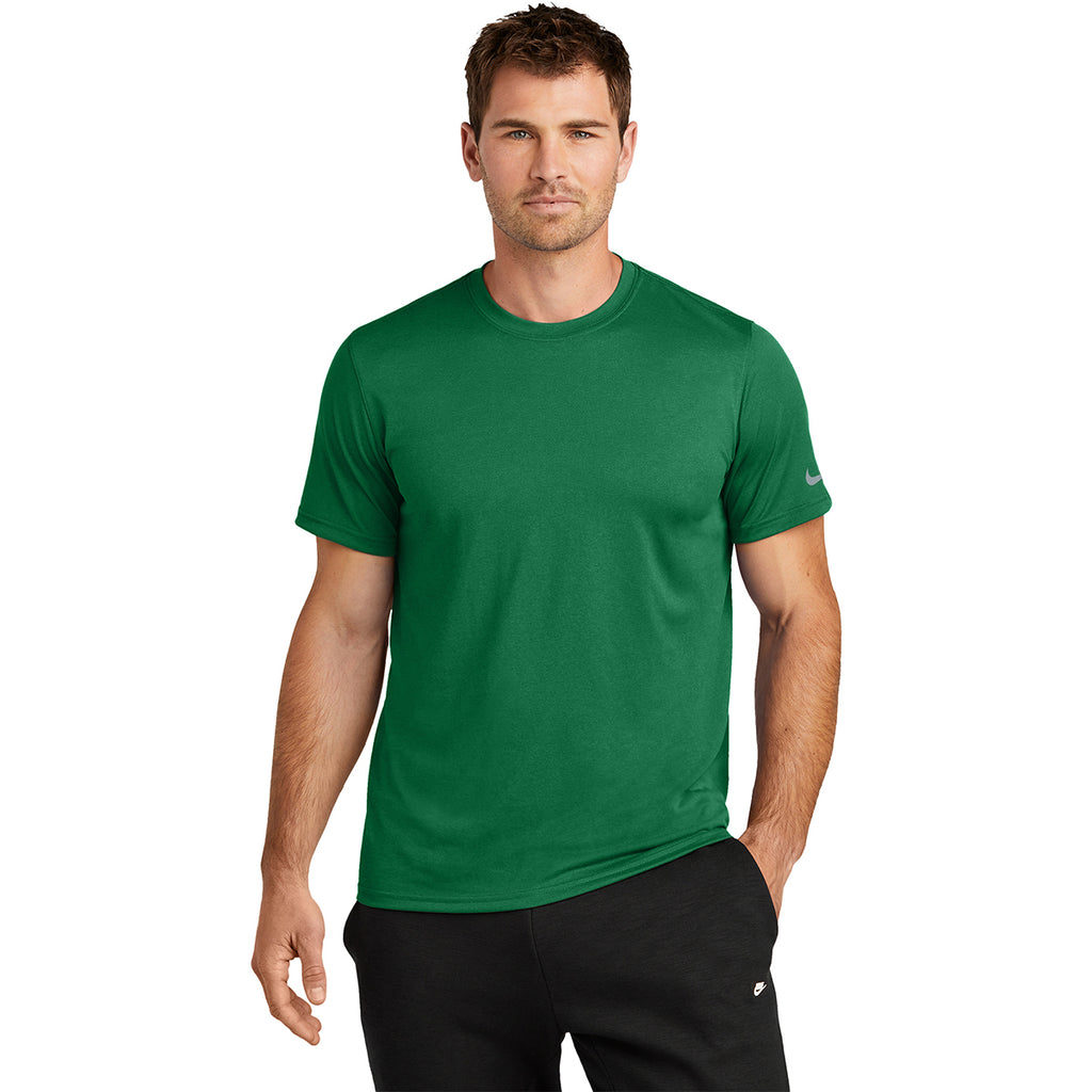 Nike Men's Gorge Green Swoosh Sleeve rLegend Tee