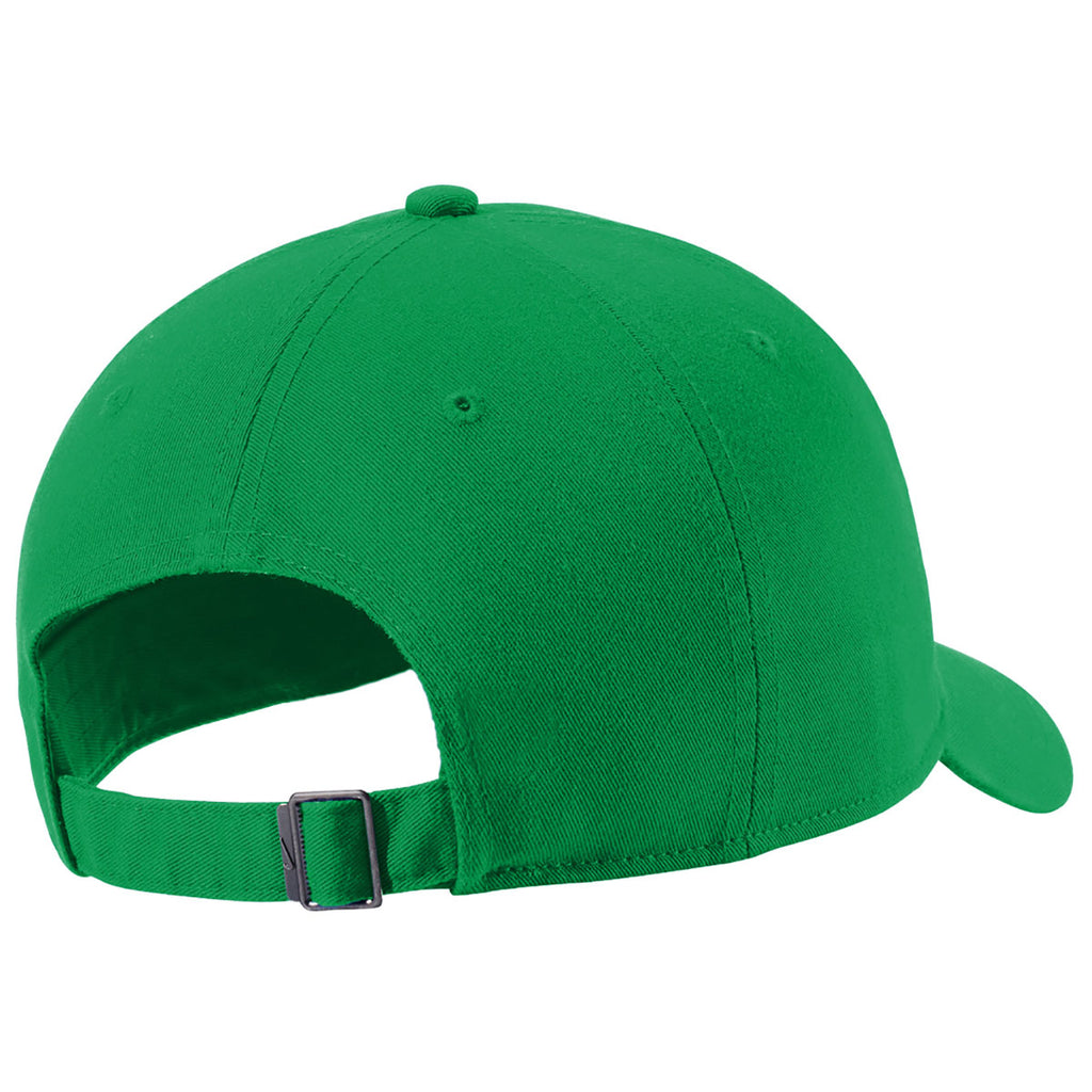 Nike Apple Green Heritage Cotton Twill Cap
