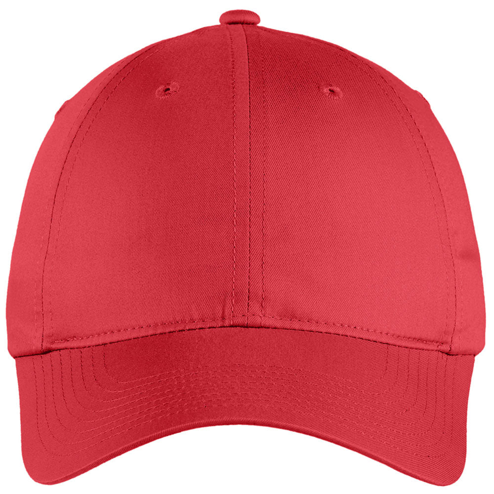 Nike Gym Red Unstructured Cotton/Poly Twill Cap