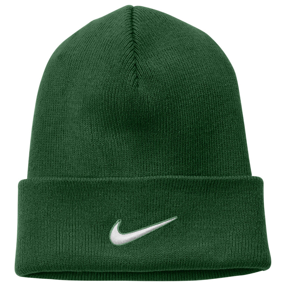 Nike Gorge Green Team Cuffed Beanie
