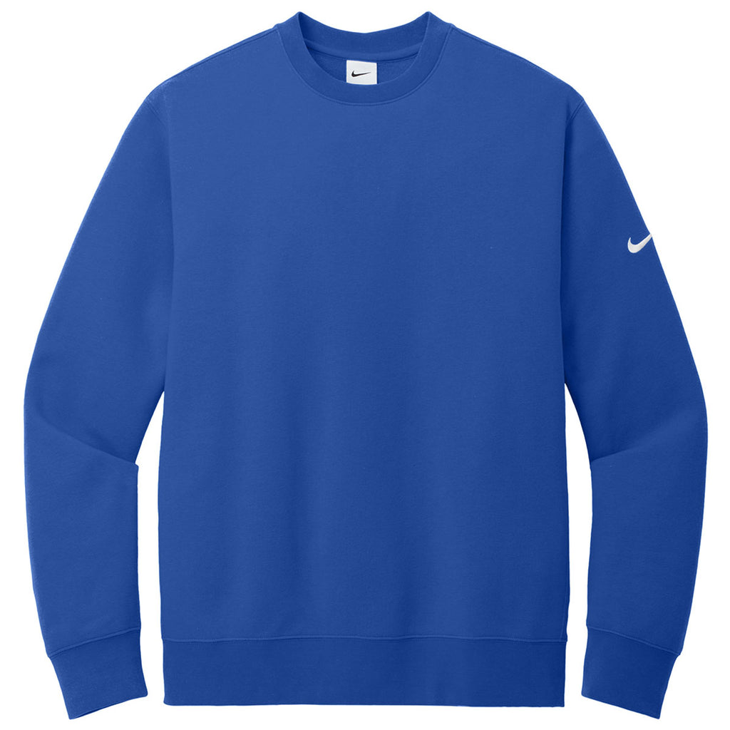 Custom Nike Club Fleece Crewneck Sweatshirt - Embroidery