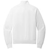 Nike Men's White Full-Zip Chest Swoosh Jacket