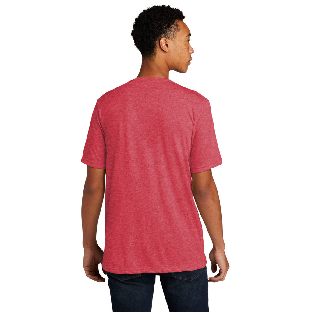 Next Level Unisex Red Poly/Cotton Tee
