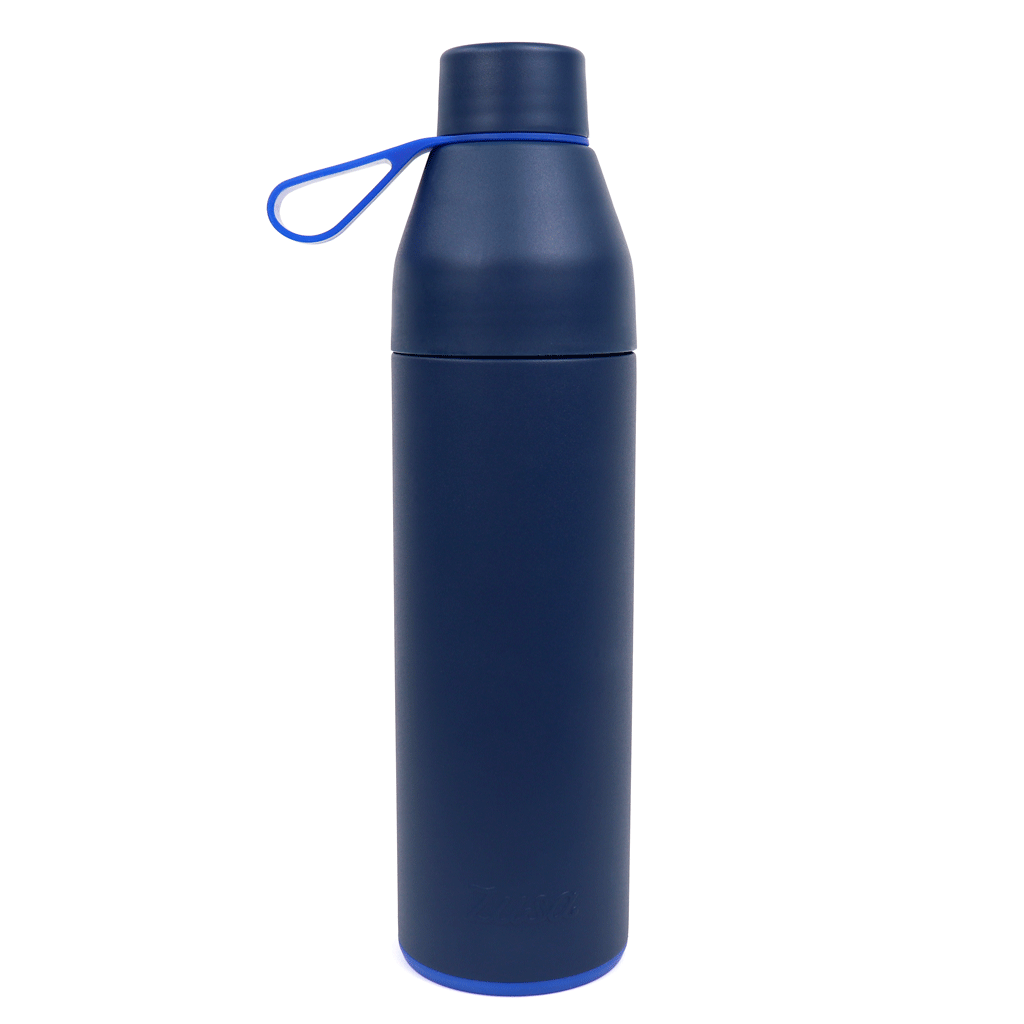 Zusa Navy Sidekick Water Bottle 20 oz