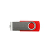 K & R Red Rotating USB - 2GB