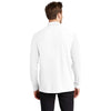 OGIO Men's Bright White Caliber 2.0 Long Sleeve Polo