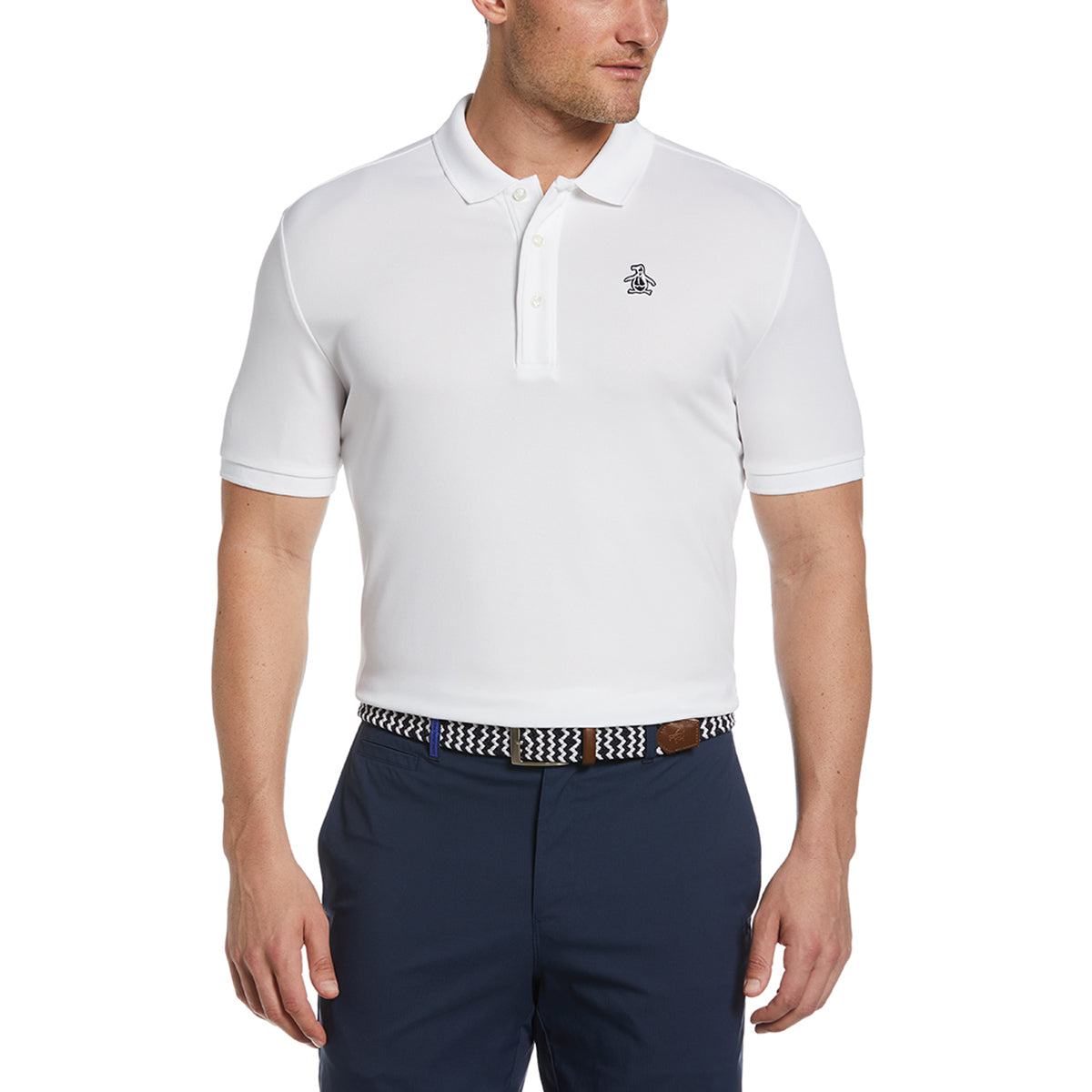 メンズウェア Penguin by Golfickers POLO SHIRTS White Heritage Oversized Pete Golf Polo – Original Penguin US