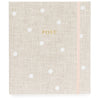 Sugar Paper Flax and White Dot Address Book