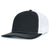 Pacific Headwear Black/White/BlackContrast Stitch Trucker Pacflex Snapback Cap