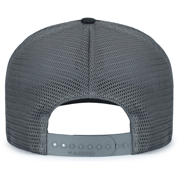 Pacific Headwear Standard Trucker Pacflex Cap - Breathable Mesh Back Hat, Multicolor