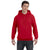 Hanes Men's Deep Red 7.8 oz. EcoSmart 50/50 Pullover Hood