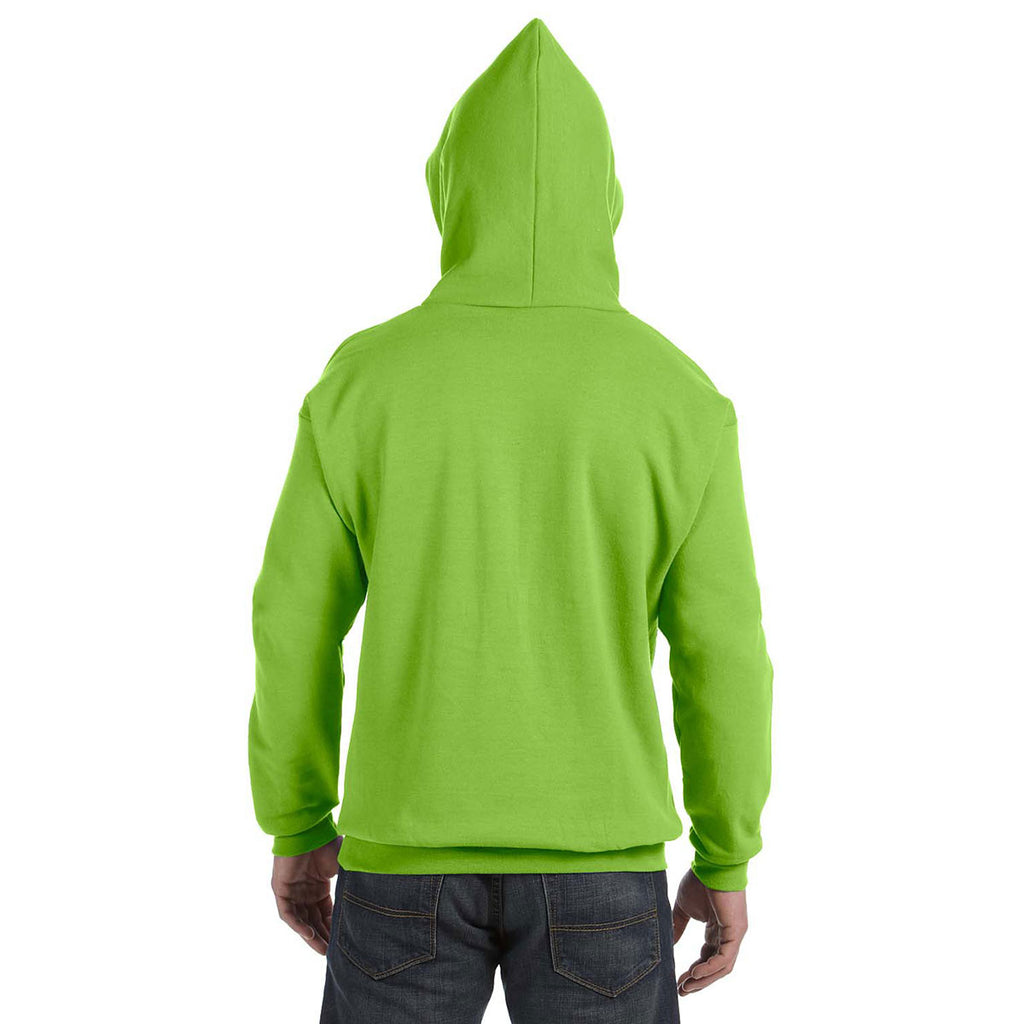 Hanes Men's Lime 7.8 oz. EcoSmart 50/50 Pullover Hood