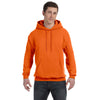 Hanes Men's Orange 7.8 oz. EcoSmart 50/50 Pullover Hood