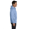 Hanes Men's Light Blue 7.8 oz. EcoSmart 50/50 Full-Zip Hood