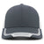 Pacific Headwear Carbon/White/Carbon Welded Sideline Cap