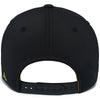 Pacific Headwear Black/Gold Coolcore Sildline Snapback Cap