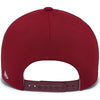 Pacific Headwear Cardinal/White Coolcore Sideline Snapback Cap