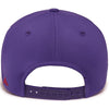 Pacific Headwear Purple/White Coolcore Sideline Snapback Cap