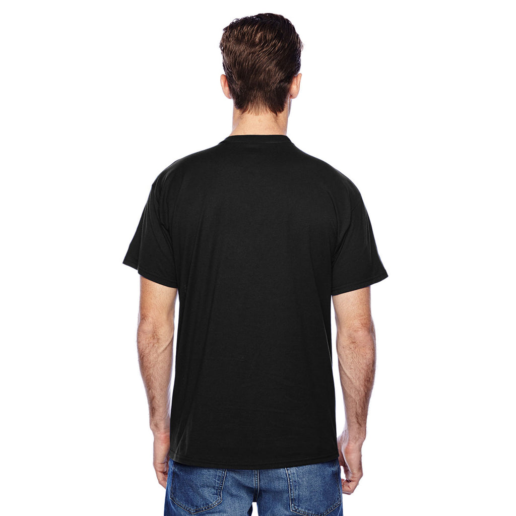 Hanes Men's Black 4.5 oz. X-Temp Performance T-Shirt