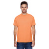 Hanes Men's Neon Orange Heather 4.5 oz. X-Temp Performance T-Shirt