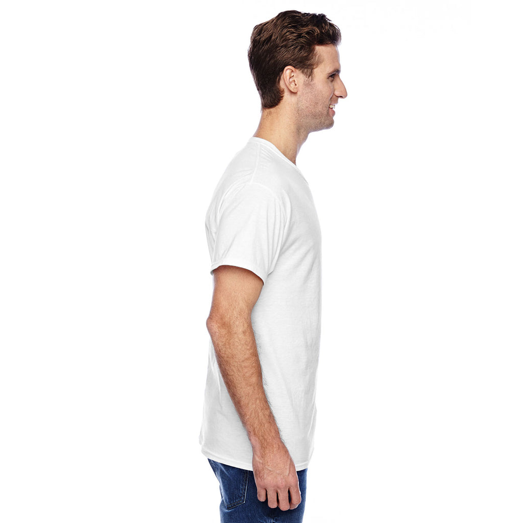 Hanes Men's White 4.5 oz. X-Temp Performance T-Shirt