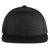 Pacific Headwear Black Heather/Black Heather 6-Panel Arch Trucker Snapback Cap
