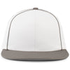 Pacific Headwear White/Graphite Momentum Team Cap