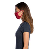 Port Authority Red Cotton Knit Face Mask
