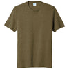 Port & Company Men's Coyote Brown Heather Tri-Blend Tee