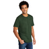 Port & Company Men's Forest Green Heather Tri-Blend Tee