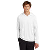 Port & Company Men's White Performance Pullover Hooded Tee