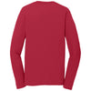Port & Company Men's Red Long Sleeve Performance Blend Tee