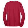 Port & Company Men's Red Tall Long Sleeve Core Blend Tee