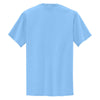 Port & Company Men's Light Blue Tall Core Blend Pocket Tee
