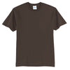 Port & Company Men's Brown Tall Core Blend Tee