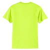 Port & Company Men's Safety Green Tall Core Blend Tee