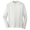 Port & Company Men's Silver Performance Fleece Crewneck Sweatshirt