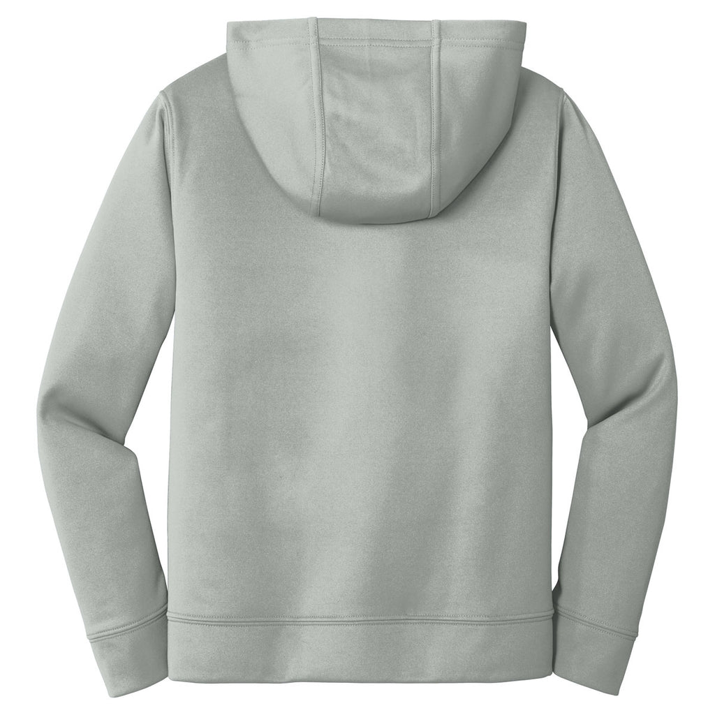 Port & Company Youth Charcoal Performance Fleece Pullover Hooded Sweatshirt